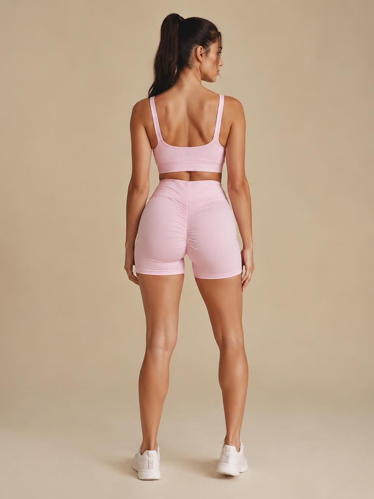 Ruched Butt-Lift Shorts