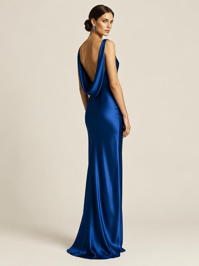 Luna Cowl-Back Maxi