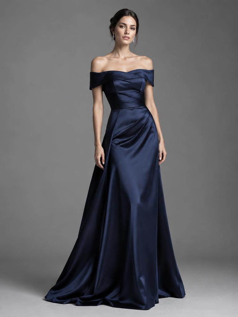 Palais Off-Shoulder Gown