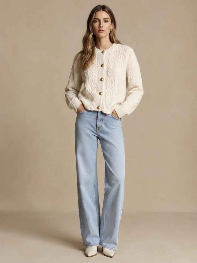 Cable Knit Cardigan