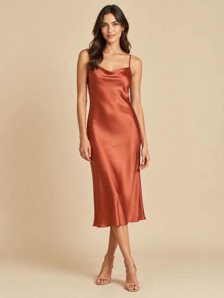 Riviera Silk Slip Dress