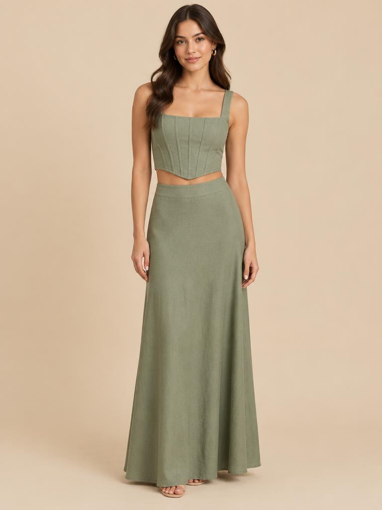 Market Corset Maxi Set